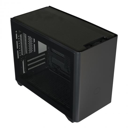 Cooler Master MasterBox NR200P Mini-ITX 2 x USB 3.2 Gen 1 Type-A Tempered Glass Side Window Panel Black Case