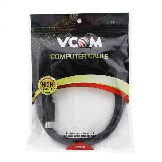 VCOM DisplayPort 1.2 (M) to DisplayPort 1.2 (M) 3m Black Retail Packaged Display Cable