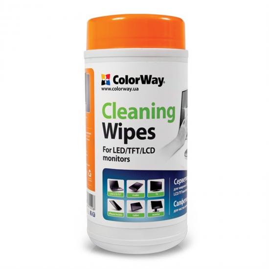 ColorWay Cleaning Wipes for LCD and TFT Screens 100 sheets