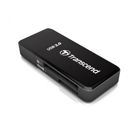 Transcend SD/MicroSD USB 3.0 Card Reader Black