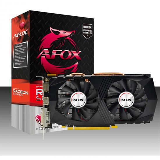 AFOX AMD Radeon R9 370 4GB GDDR5 256Bit DVI HDMI DisplayPort Dual Fan Graphics Card