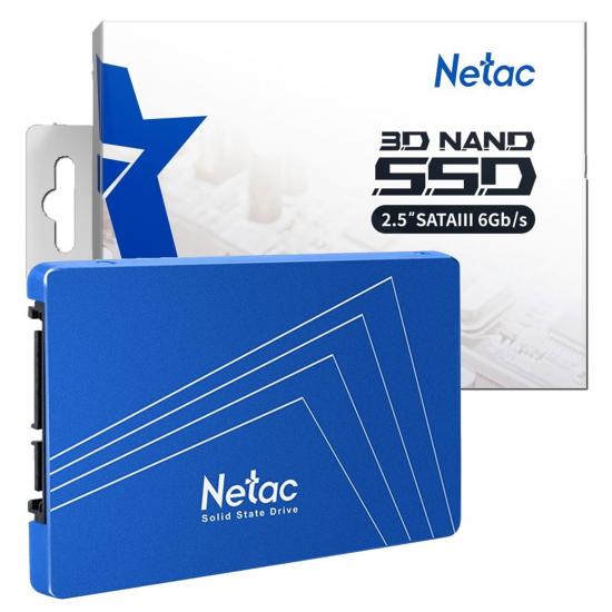 Netac (NT01N600S-002T-S3X) 2TB 2.5 Inch SSD, Sata 3 Interface, Read 545MB/s, 500 Write MB/s, 3 Year Warranty