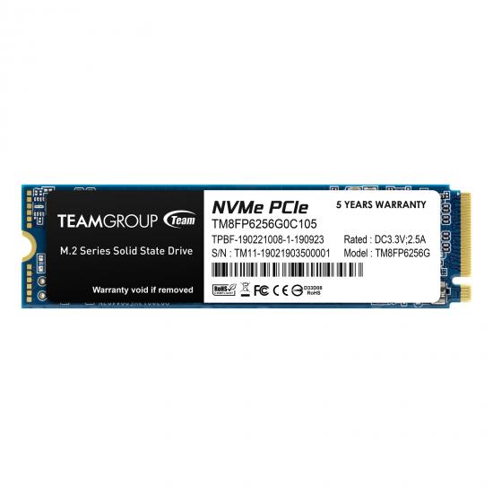 Team MP33 256GB M.2 PCIE NVMe SSD