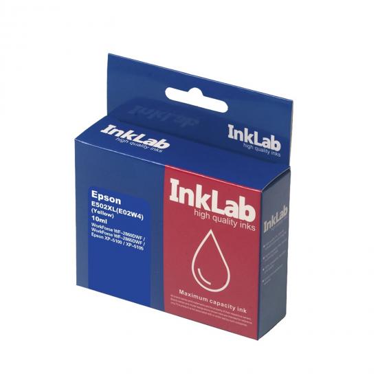 InkLab 502XL Epson Compatible Yellow Replacement Ink