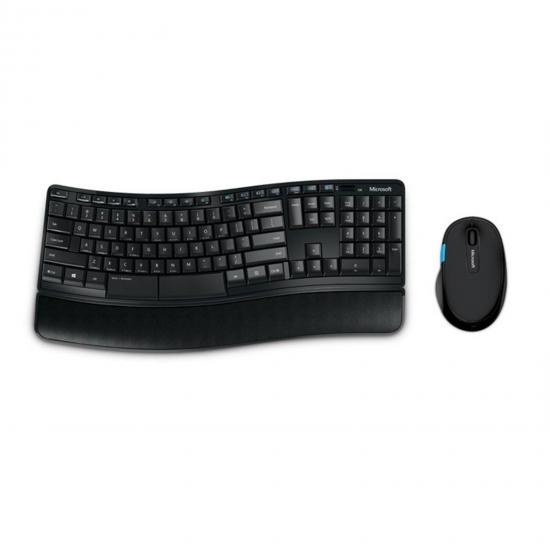 Microsoft Sculpt Comfort Desktop Wireless Ergonomic Keyboard and Mouse Set