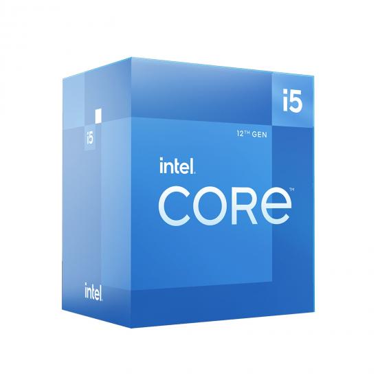 Intel Core i5 12400 6 Core Processor 12 Threads, 2.5GHz up to 4.4Ghz Turbo Alder Lake Socket LGA 1700 18MB Cache, 65W, Maximum Turbo Power 117W Cooler