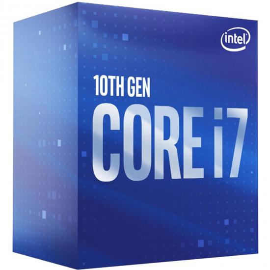 Intel Core i7-10700 8 Core Desktop Processor 16 Threads,  2.9GHz up to 4.8GHz Turbo, Comet Lake Socket LGA1200 16MB Cache, 65w, Cooler