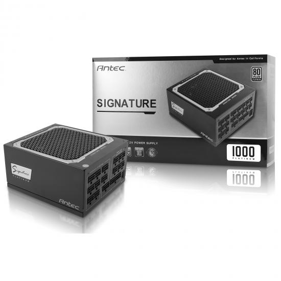 Antec Signature 1000W Platinum 135mm FDB Silent Fan 80 PLUS Platinum Fully Modular PSU