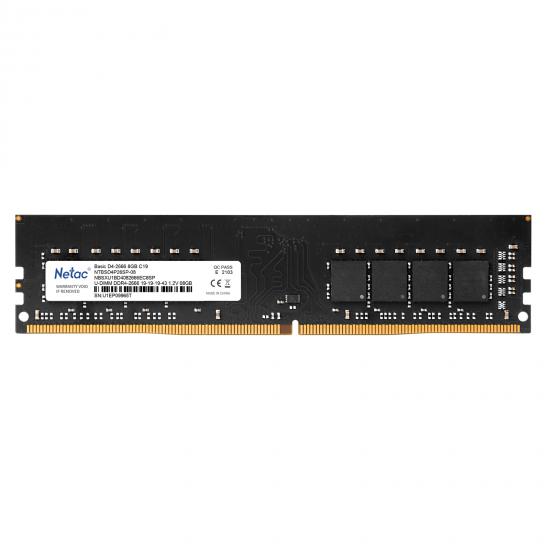 Netac 8GB No Heatsink (1 x 8GB) DDR4 2666MHz DIMM System Memory