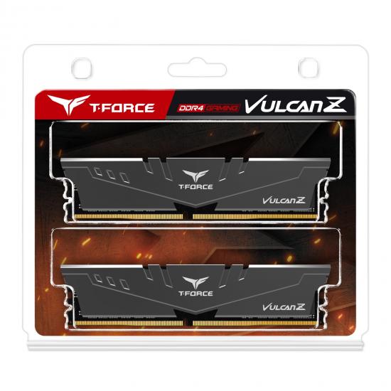 Team T-Force Vulcan Z 16GB Silver Heatsink (2 x 8GB) DDR4 3200MHz DIMM System Memory